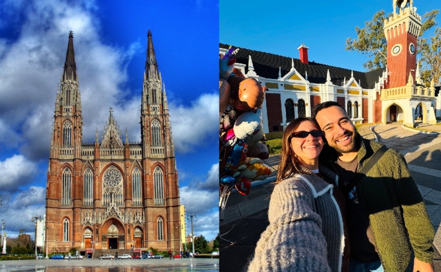 Influencers que viajan por el mundo eligieron La Plata y quedaron sorprendidos: “Es una ciudad increíble”