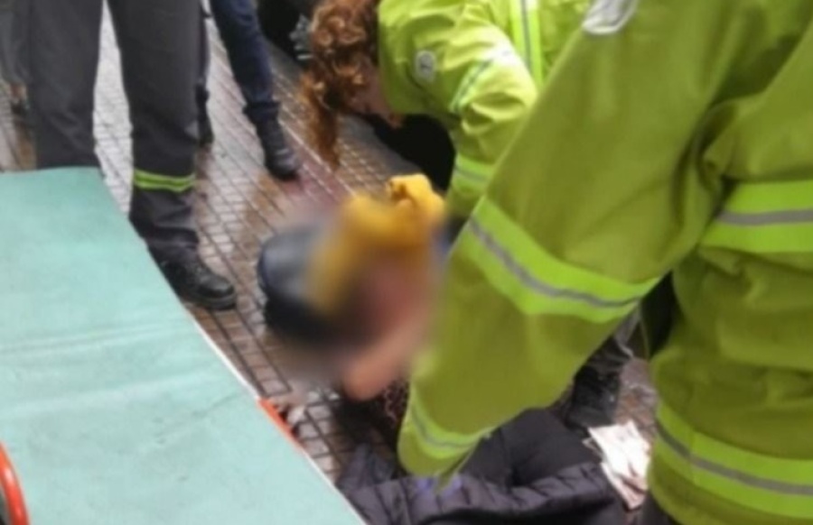 Caminaba por 6 y 47 y se le cayó una mampostería en la cabeza: se abrió una causa de ”lesiones por accidente”