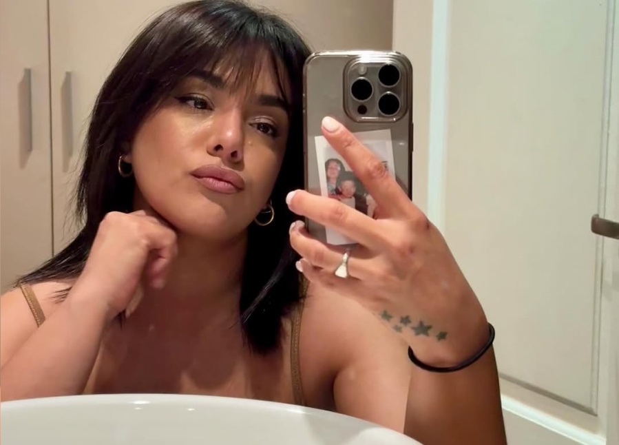 ¿Están saliendo? Engancharon a Ángela Leiva hasta las manos con un exjugador del Lobo