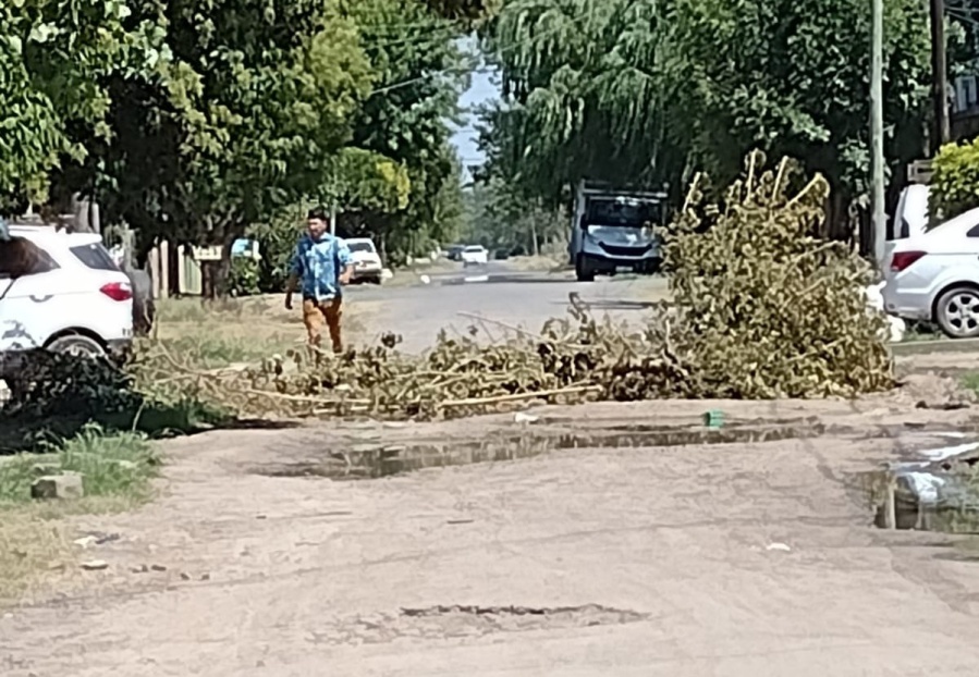 En Los Hornos reclaman por unos agujeros que hacen ”imposible” el transitar de los vecinos