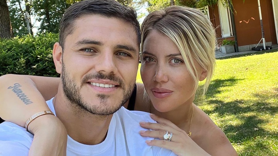 Icardi filtró chats con Wanda Nara acusándola de ”toxica” y minutos después compartió una foto de una videollamada juntos