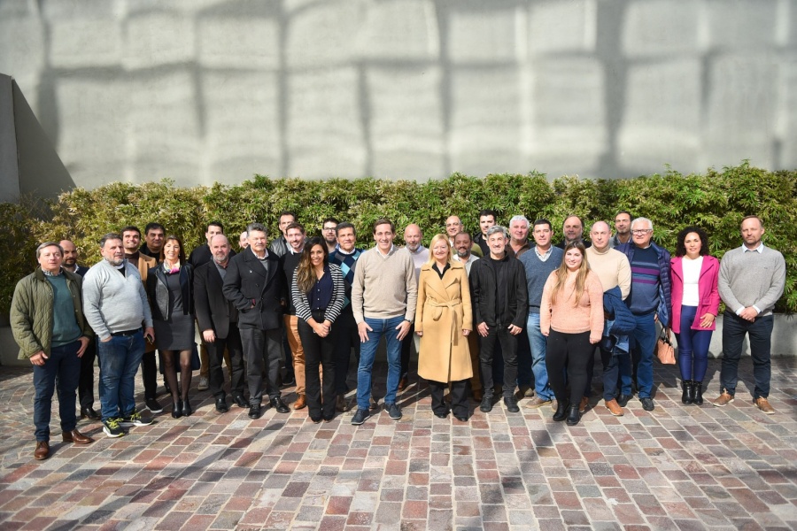 Garro junto a colegios profesionales: ”Detrás de cada proyecto hay trabajo para los platenses y crecimiento para la ciudad”