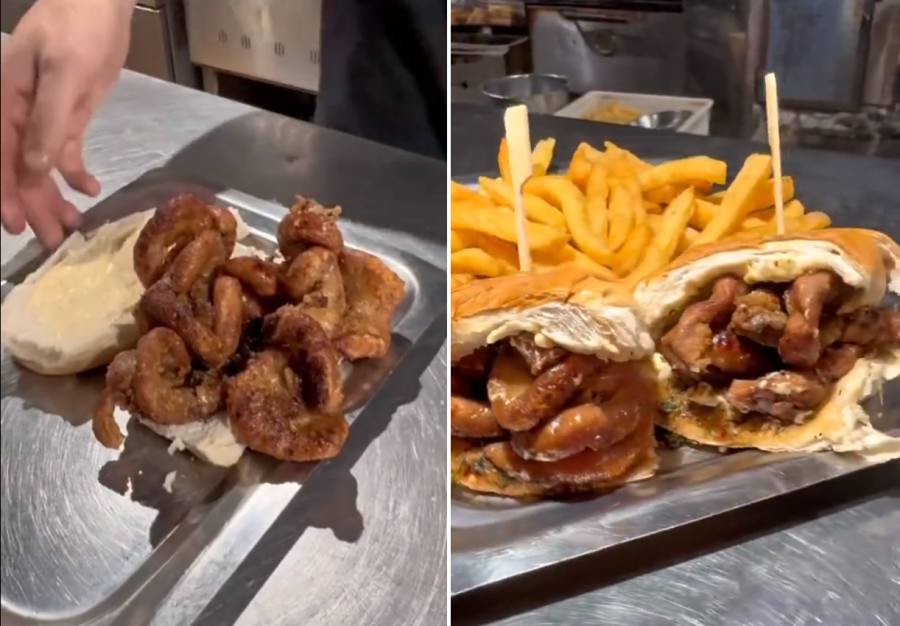 Se viralizó un sándwich de chinchulines en Rosario y desde La Plata recordaron un secreto de la cancha de Estudiantes