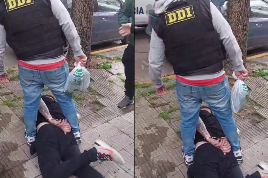 Circulaba en un Audi, quisieron pararlo y huyó: el auto era robado y le encontraron precintos, cámaras de seguridad y dinero