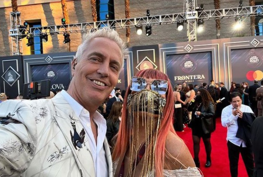 El divertido blooper de Moria Casán y Marley en los ”Grammy Latinos”: ”No se quién es”