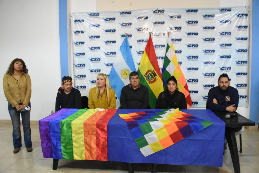 Comunidades originarias, disidencias sexuales y migrantes se reunieron en la CTA para marcar la importancia del Censo 2022