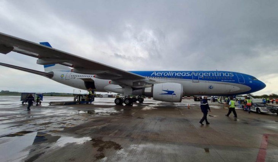 Vuelven los vuelos diarios de Aerolíneas Argentinas a Madrid
