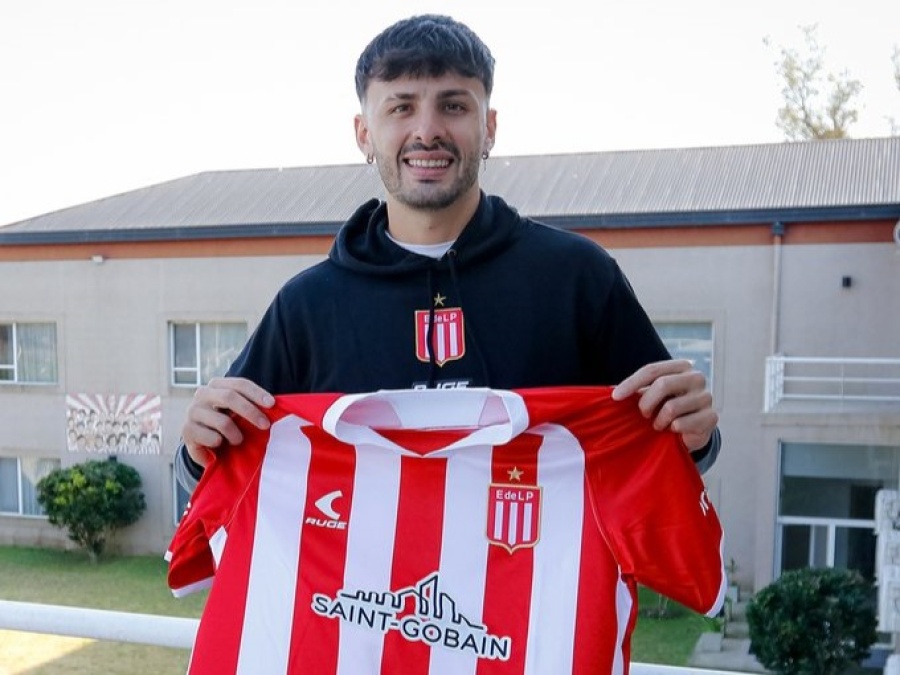 Estudiantes hizo oficial la llegada de Luciano Gimenez