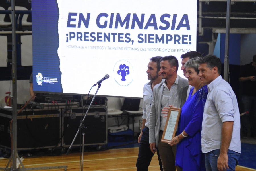 Gimnasia un club con Memoria: homenajeó y distinguió como honorarios a socios y socias víctimas del Terrorismo de Estado
