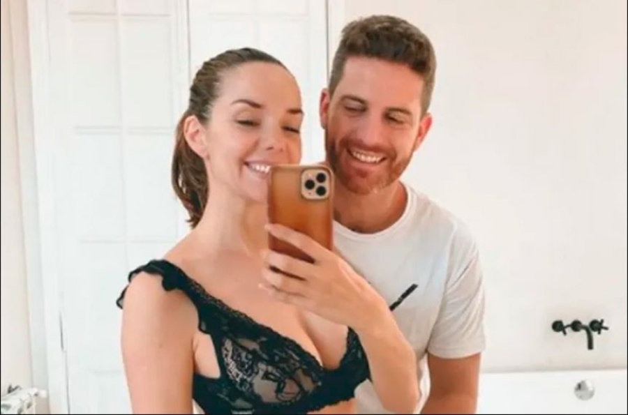 Julieta Nahir Calvo mostró las primeras postales de su bebé