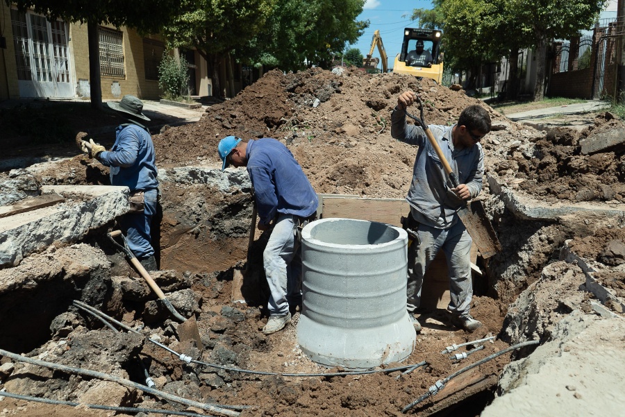 Una esquina de La Plata estará cortada dos meses por una obra hidráulica que beneficiará a 60 mil vecinos