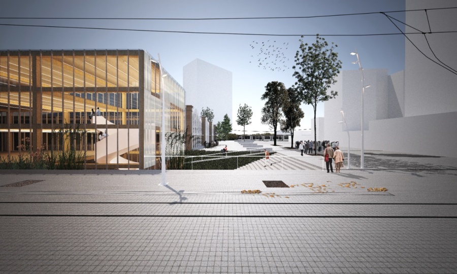 Presentaron un innovador proyecto para remodelar la manzana de 20 y 50