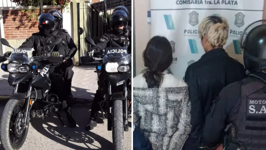 Dos sujetos fueron detenidos en La Plata tras un intento de asalto y encontraron pruebas de narcomenudeo