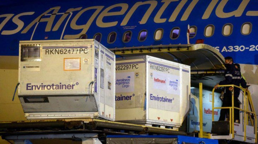 Argentina ya recibió casi 55 millones de vacunas contra el COVID-19