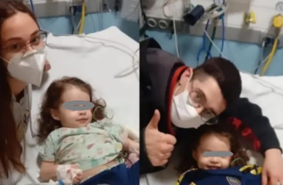 Son de Tierra del Fuego, llegaron a La Plata para tratar la enfermedad de su hijita y necesitan con urgencia un alquiler