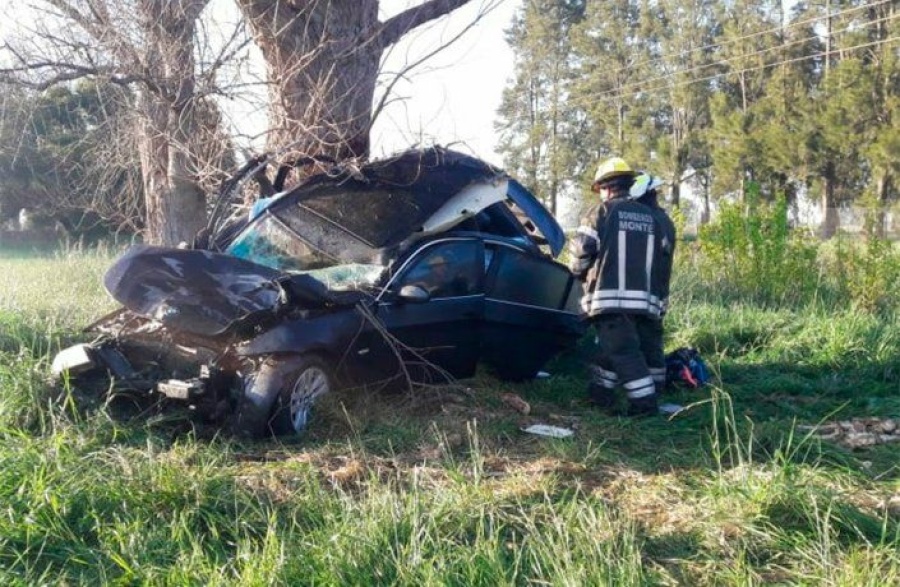 Una familia entera murió tras embestir con un auto a un animal suelto en la Ruta 41