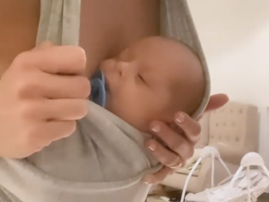 Noelia Marzol mostró la insólita forma en la que hace dormir a su hijo: ”Era de esperar”