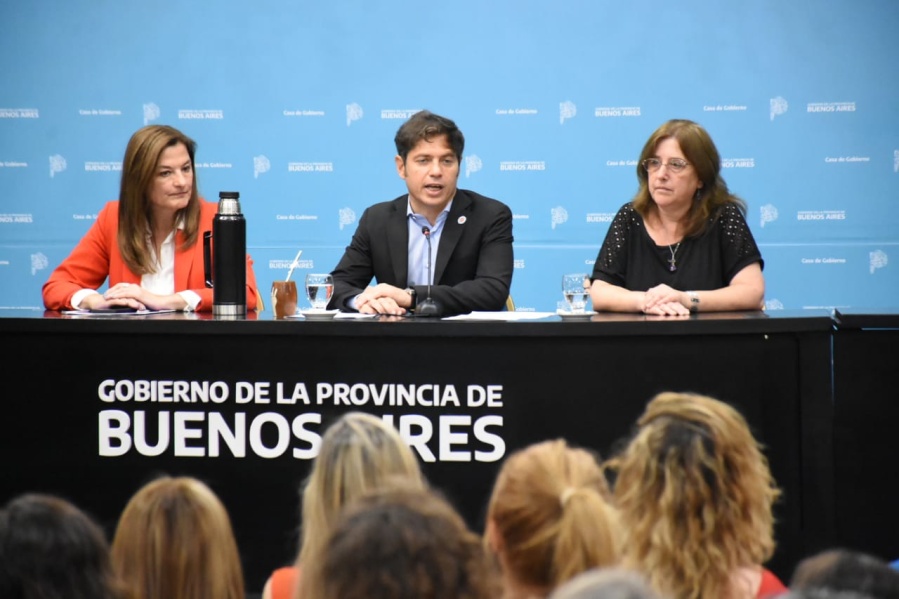 Kicillof presentó en La Plata el programa ”Municipios por la Igualdad”: el objetivo es fortalecer las perspectivas de género