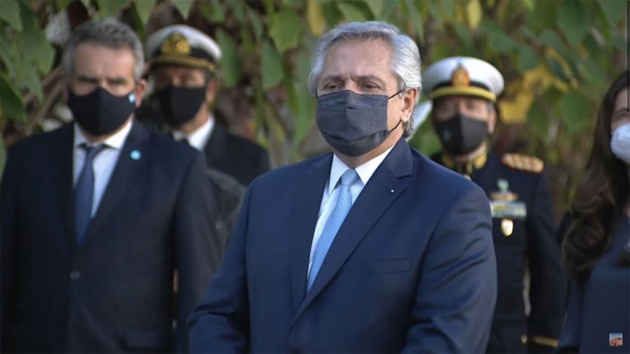 Alberto Fernández encabezó el acto por el Día de la Independencia: ”Muchos no quieren que seamos libres y soberanos”