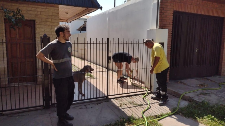 El Municipio de La Plata reforzó el abastecimiento de agua en distintos barrios y llevan distribuyendo más de 500 mil litros