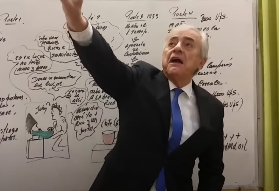 ”Hay que hacerse un mimo…”: el profe que todos miran para aprobar un final imposible de la UNLP y te enseña a ser millonario