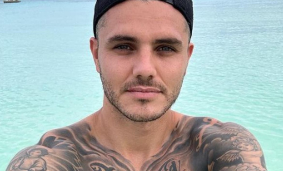 Difundieron fotos de Mauro Icardi yéndose de un boliche con varias mujeres