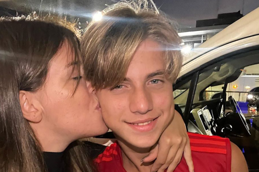 Valentino López apareció en el Bailando Italiano, sorprendió a Wanda Nara y bailó junto a ella