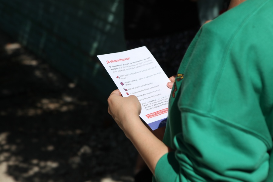 El operativo en La Plata contra el dengue llegará esta semana a 5 y 46 y a Barrio Hipódromo con testeos puerta a puerta