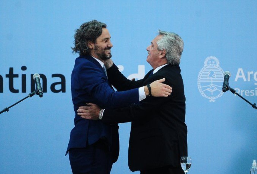 Santiago Cafiero hizo hincapié en Alberto 2023 y aseguró que ”voy a trabajar para que siga en la gestión”