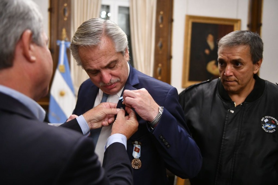 Alberto Fernández: ”Que nunca más los excombatientes vuelvan a caer en el olvido”