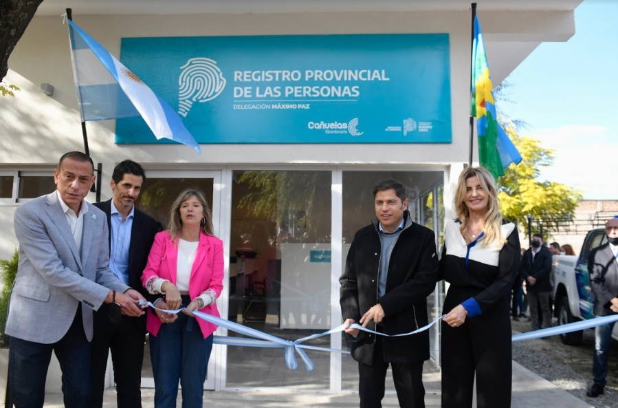 Kicillof inauguró una sede del Registro Provincial de las Personas: ”Avanzar es la forma de garantizar los derechos”