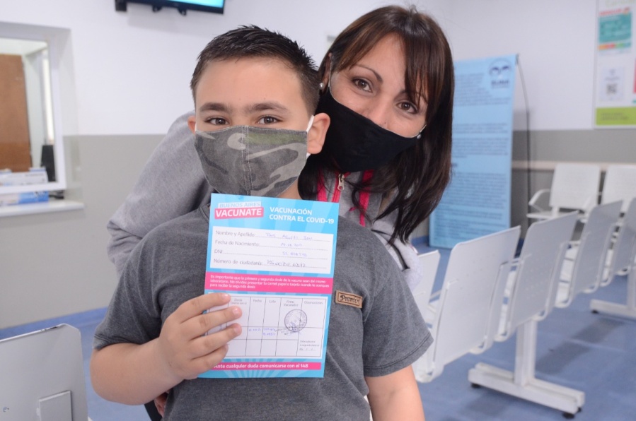 Más de un millón de menores de edad se vacunaron contra el COVID-19 en Argentina