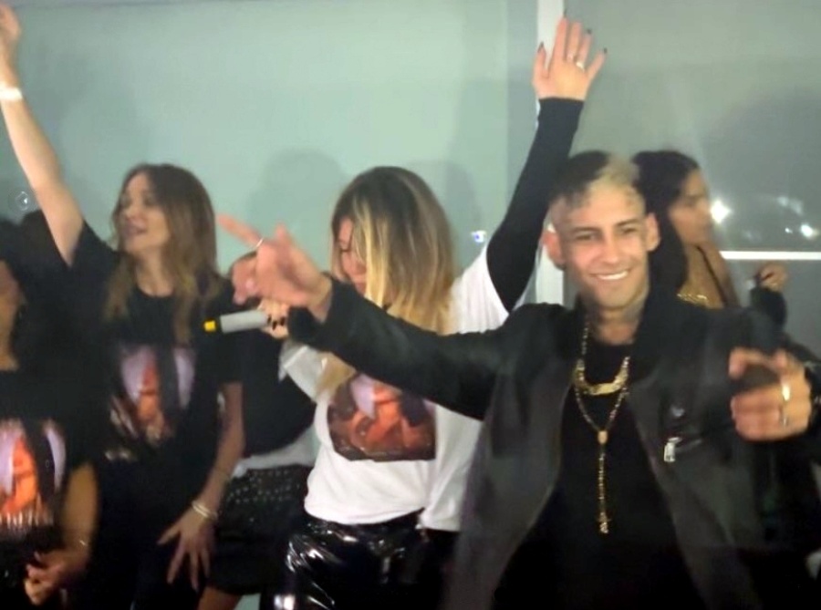 Wanda Nara fue tras los pasos de L-Gante y se vieron en un boliche: ”Fin del distanciamiento”