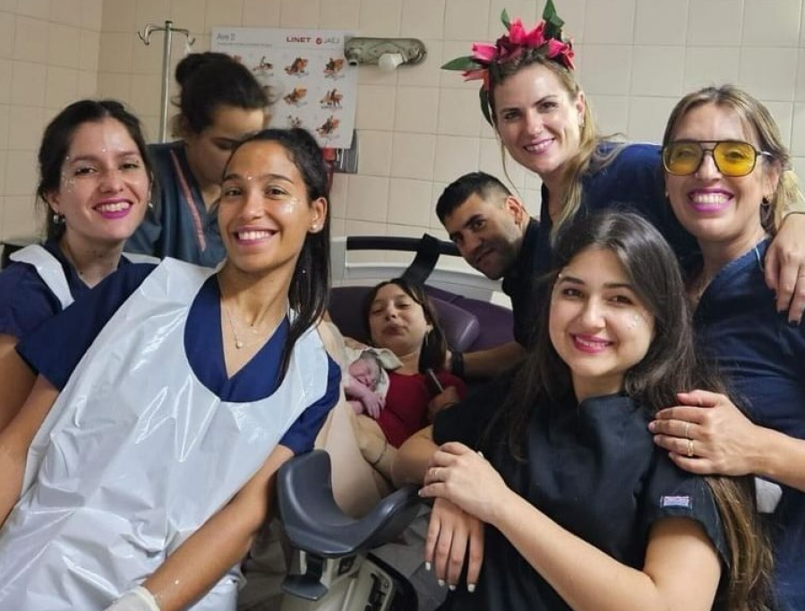 Enzo Nicolás fue el primer bebé del 2024 que nació en La Plata