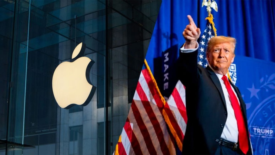 Trump amenaza a Apple con un arancel del 25% para sus iPhones si no fabrica en Estados Unidos