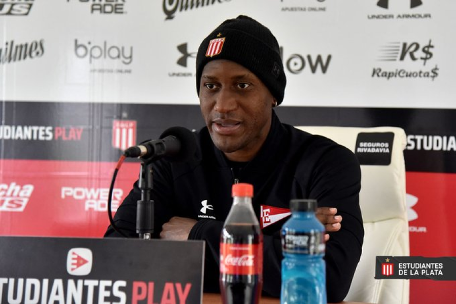 Jaime Ayovi: “Estoy muy contento de haber llegado a Estudiantes. Es un equipo grande que pelea cosas importantes.”