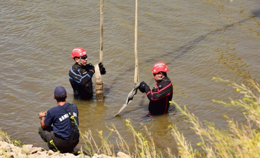 Encontraron muerto al empresario de La Plata que cayó con su camioneta en un dique de Bahía Blanca