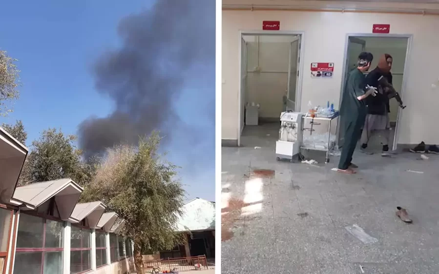 Al menos 25 muertos en un hospital militar de Kabul por un atentado