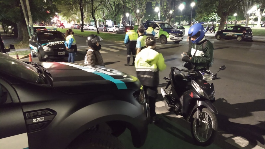 Secuestraron 25 motos en operativos de control vehicular en La Plata