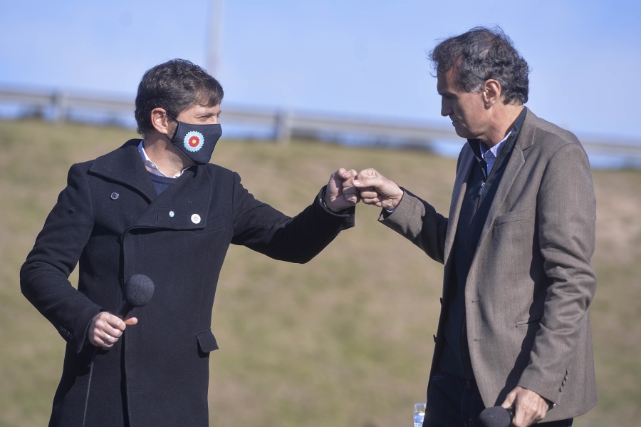 Kicillof anunció la primera etapa de las obras de reconstrucción de la ruta provincial 6