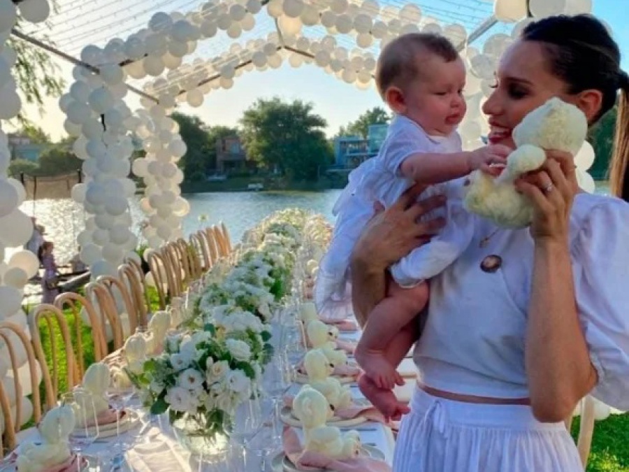 La intimidad del bautismo de Ana García Moritán, la hija de Pampita