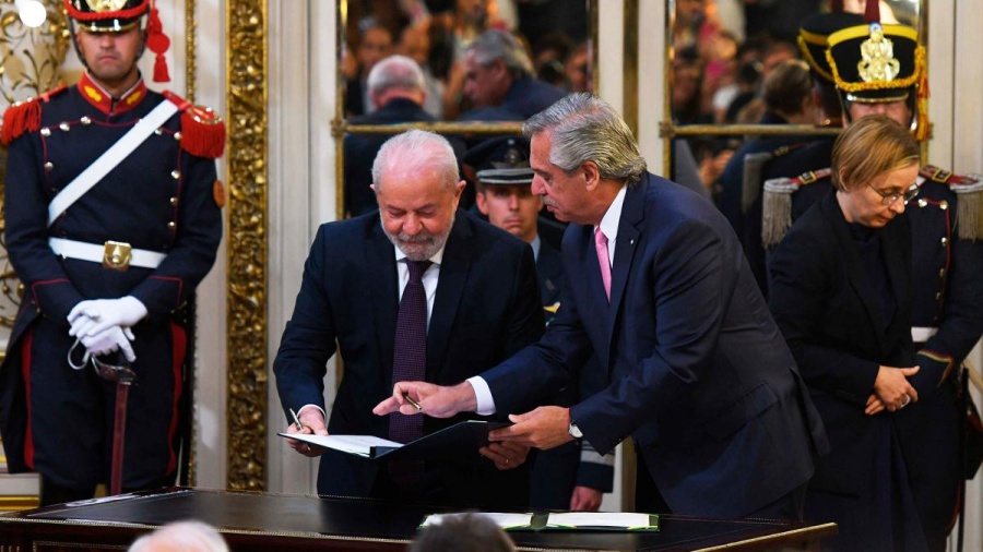 Lula da Silva y Alberto Fernández tras la reunión en Casa Rosada: ”Vamos a potenciar el Mercosur”