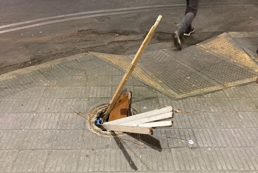 ”Es un peligro”: Las quejas de los vecinos en plena diagonal 79