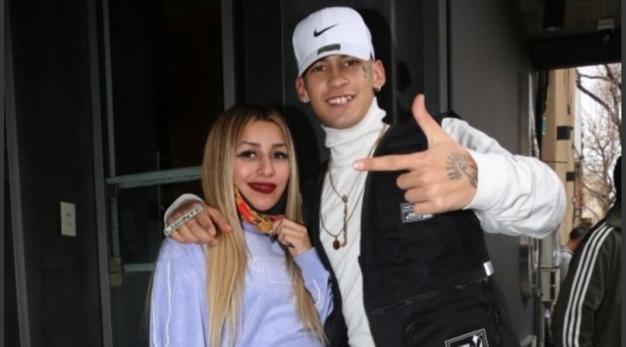 L-Gante compartió la ecografía de su beba a punto de nacer