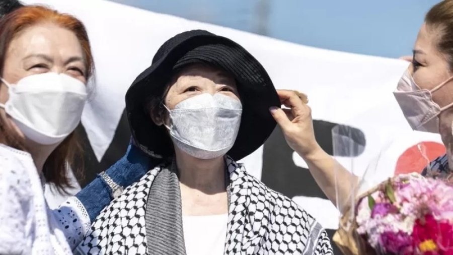 Fusako Shigenobu, fundadora de la organización terrorista del Ejército Rojo, fue puesta en libertad en Japón