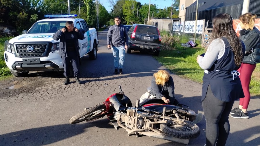 Una mujer fue hospitalizada tras un grave accidente de tránsito en City Bell