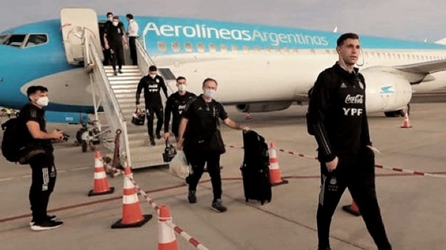 Los hisopados al plantel argentino dieron negativos antes de enfrentar a Chile