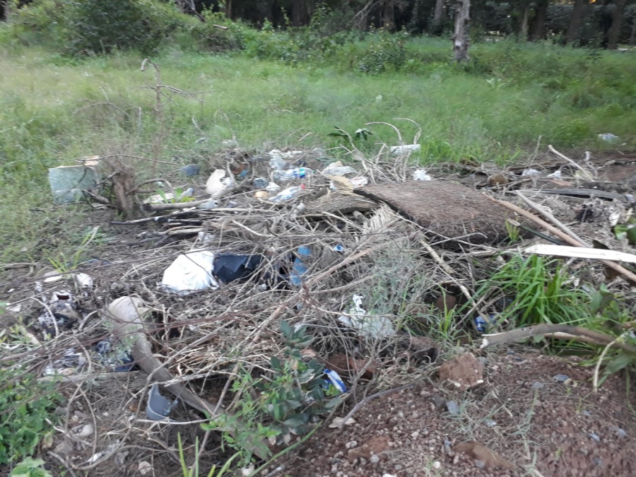 Vecinos de 422 y Belgrano reclaman por basura acumulada