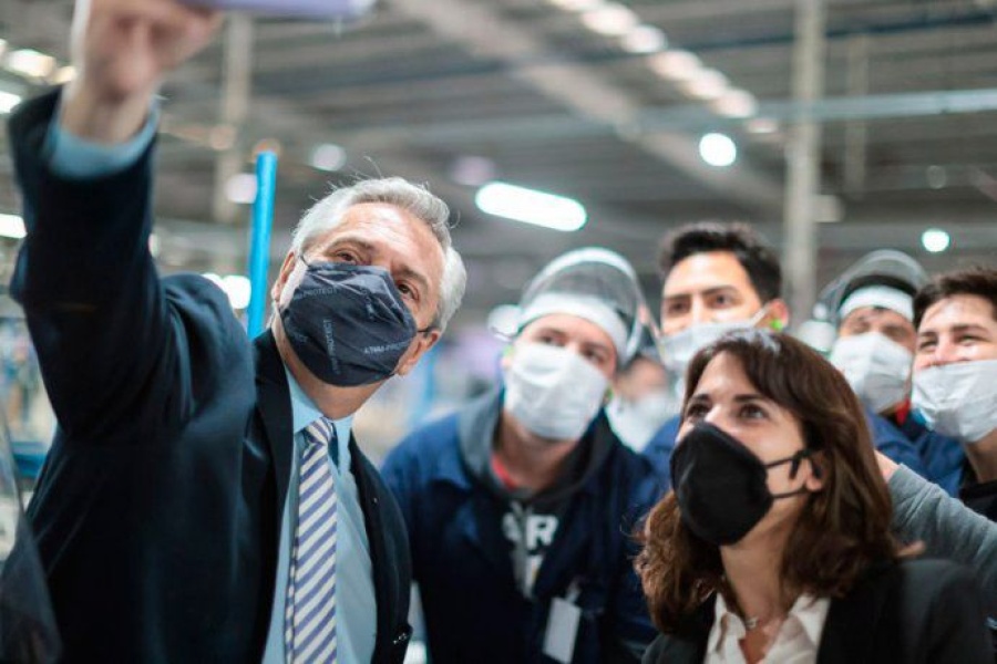 Alberto Fernández en Chivilcoy: ”Lo que vivió esta empresa es lo que vivió la industria entre 2016 y 2019”