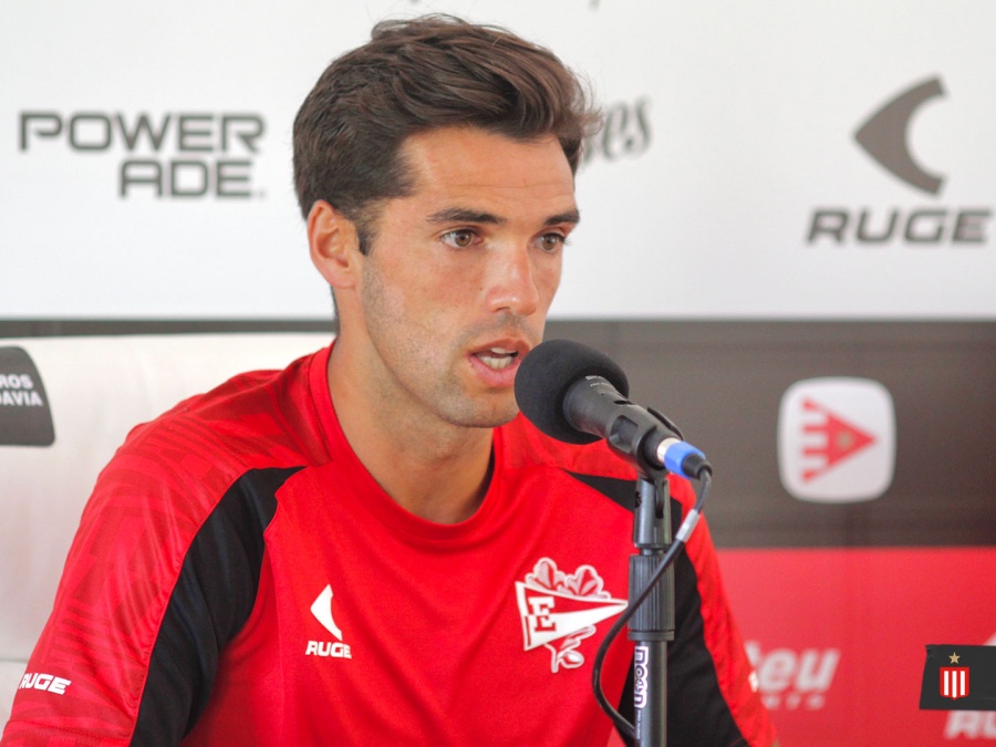 Emmanuel Más: ”Estudiantes es un club ordenado, con mucha historia y sé que es muy especial la Libertadores”